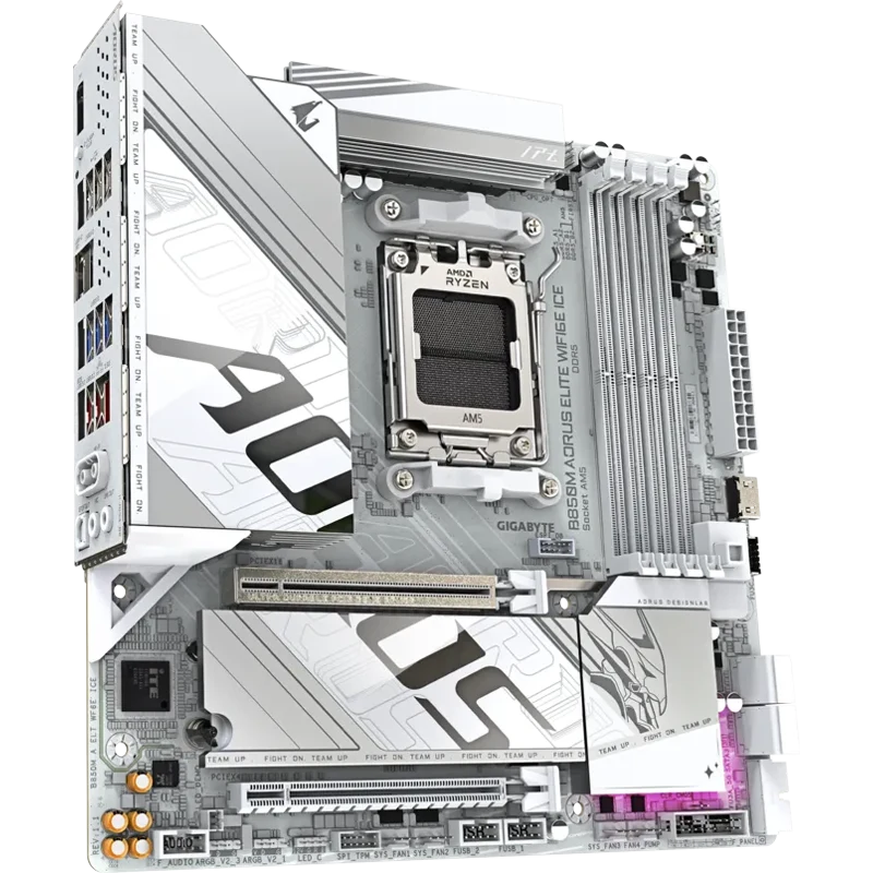 Gigabyte B850M AORUS ELITE WIFI6E ICE