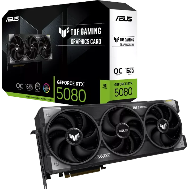 ASUS TUF Gaming GeForce RTX™ 5080 16GB GDDR7 OC Edition
