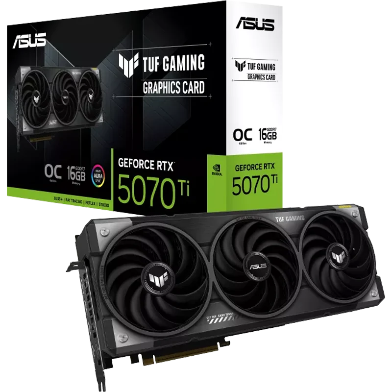 ASUS TUF Gaming RTX™ 5070Ti 16GB OC GDDR7