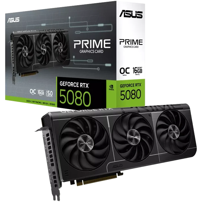 ASUS PRIME GeForce RTX™ 5080 16GB GDDR7 OC Edition