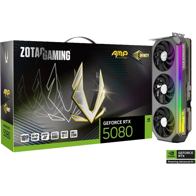 ZOTAC GAMING GeForce RTX 5080 AMP Extreme INFINITY