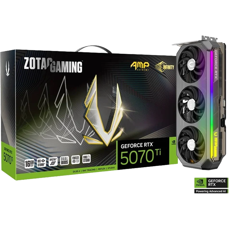 ZOTAC GAMING GeForce RTX 5070 Ti AMP Extreme INFINITY