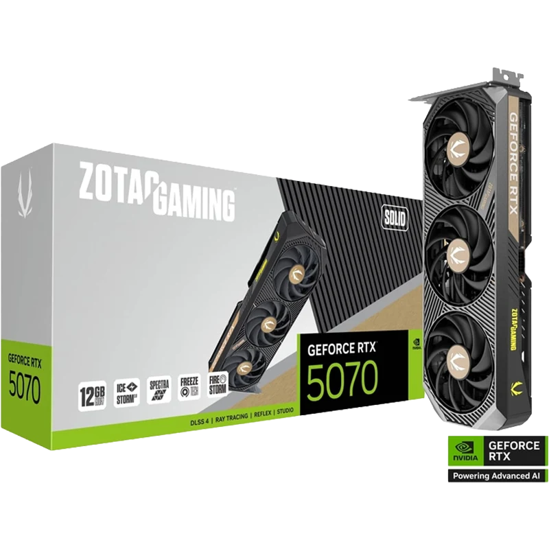 ZOTAC GAMING GeForce RTX 5070 SOLID