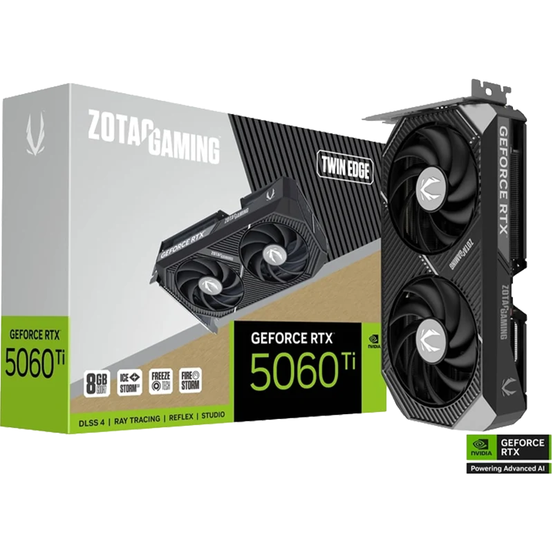 ZOTAC GAMING GeForce RTX 5060 Ti 8GB Twin Edge
