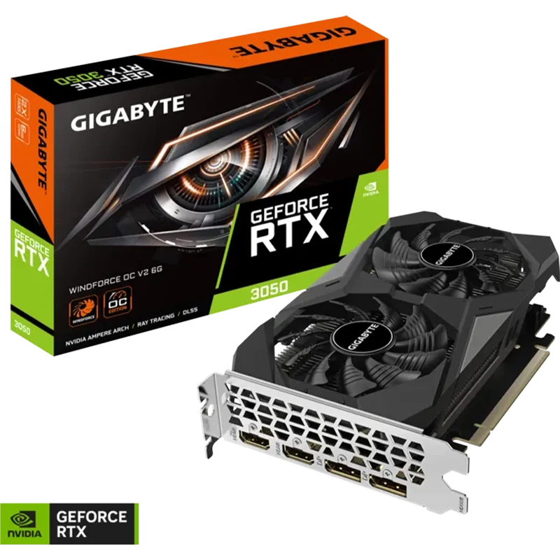 Gigabyte GeForce RTX™ 3050 WINDFORCE OC V2 6G