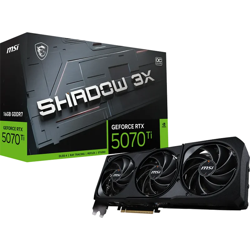 MSI GeForce RTX 5070 Ti 16G SHADOW 3X OC