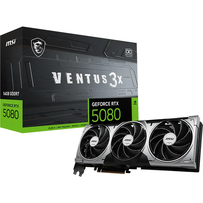 MSI GeForce RTX 5080 16G VENTUS 3X OC