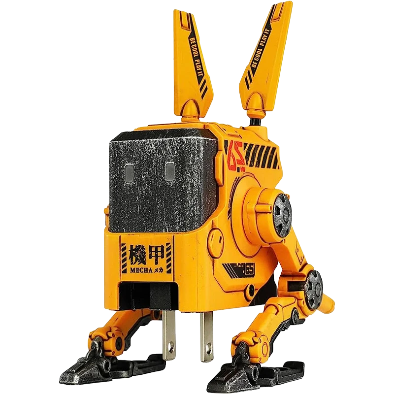 Alpha65 GaN 65W Wall Charger War Damaged Yellow