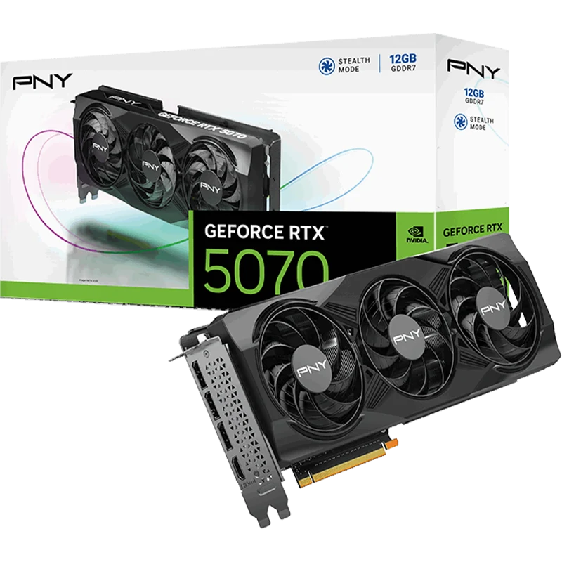 PNY GeForce RTX™ 5070 Triple Fan