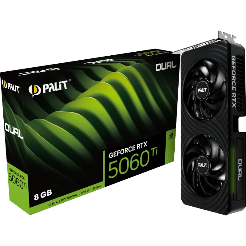 Palit GeForce RTX™ 5060 Ti Dual OC 8GB