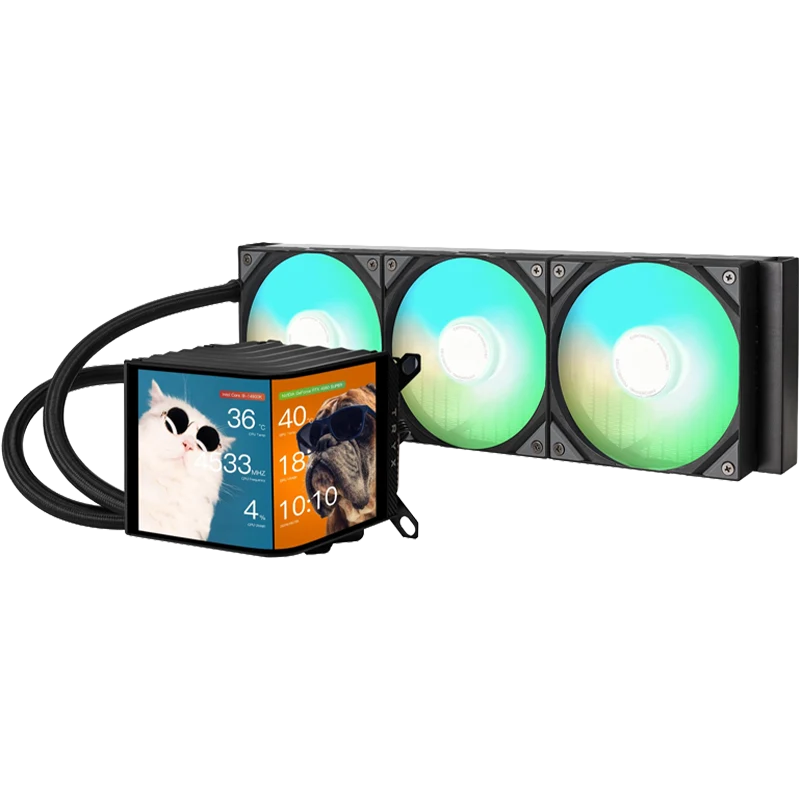 TRYX PANORAMA 360MM ARGB BLACK
