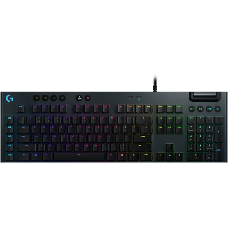 G813 Wired Low Profile Gaming Keyboard