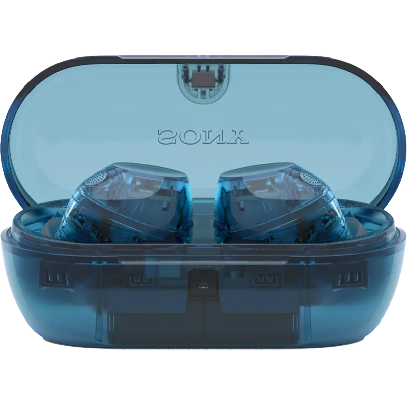 Truly Wireless Noise Canceling Earbuds-Blue