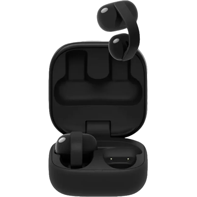 LinkBuds Clip Truly Wireless Open Earbuds-Black