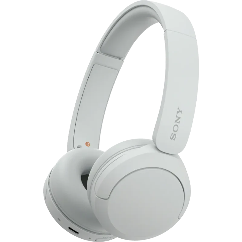 Wireless Headphones with Microphone-White