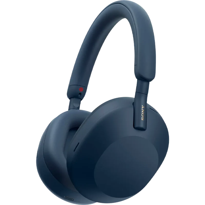 Premium Wireless Noise Canceling Headphones-Blue