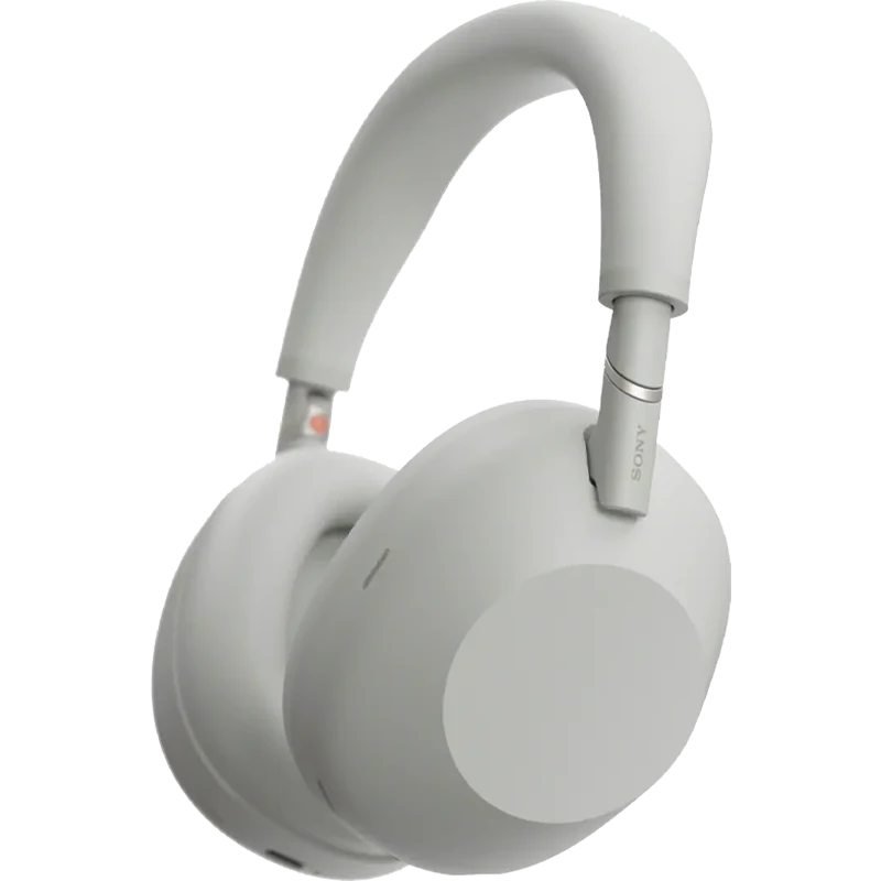 Best Wireless Noise Canceling Headphones-Silver
