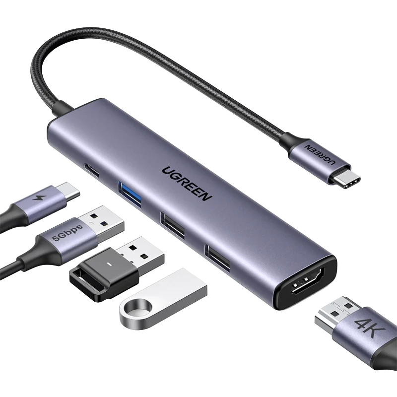 UGREEN Revdock USB-C Hub 5-in-1