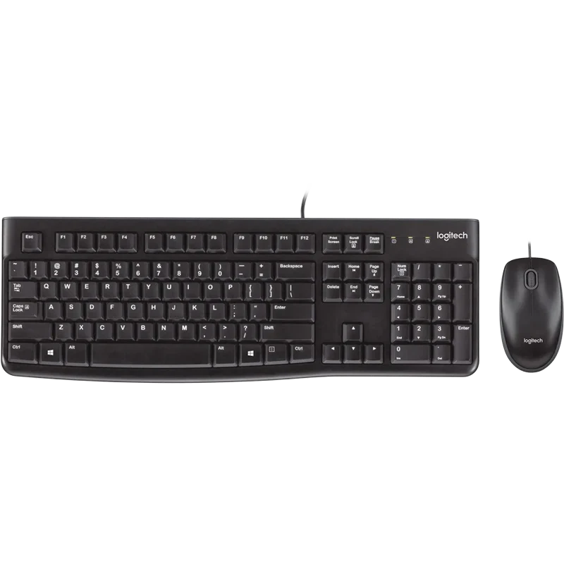 MK120 Corded Keyboard and Mouse Combo