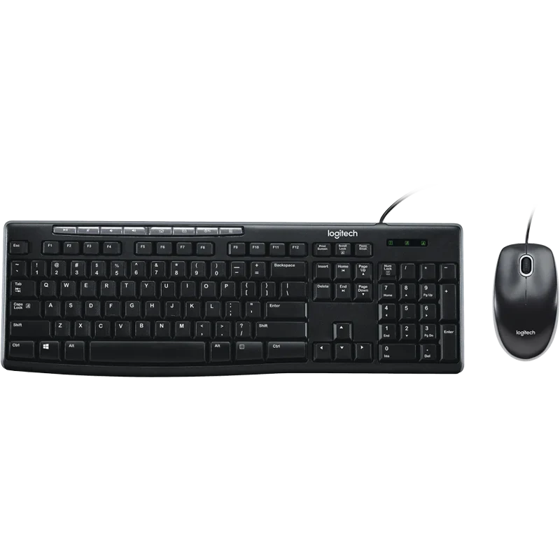 MK200 Media Corded Keyboard and Mouse Combo