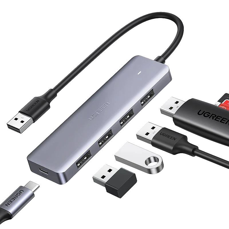 UGREEN 4 Ports HUB WITH USB-C Port 