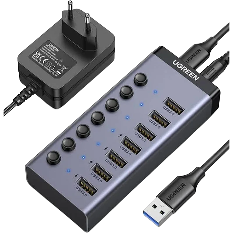 UGREEN 7-Port USB 3.0 Hub