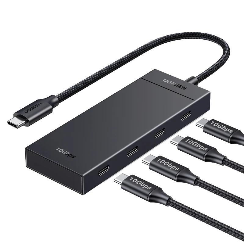  UGREEN 4-Port USB-C 3.2 Gen2 Hub 