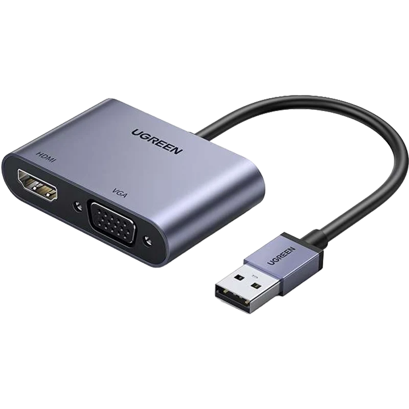 UGREEN USB 3.0 to HDMI+VGA Adapter 