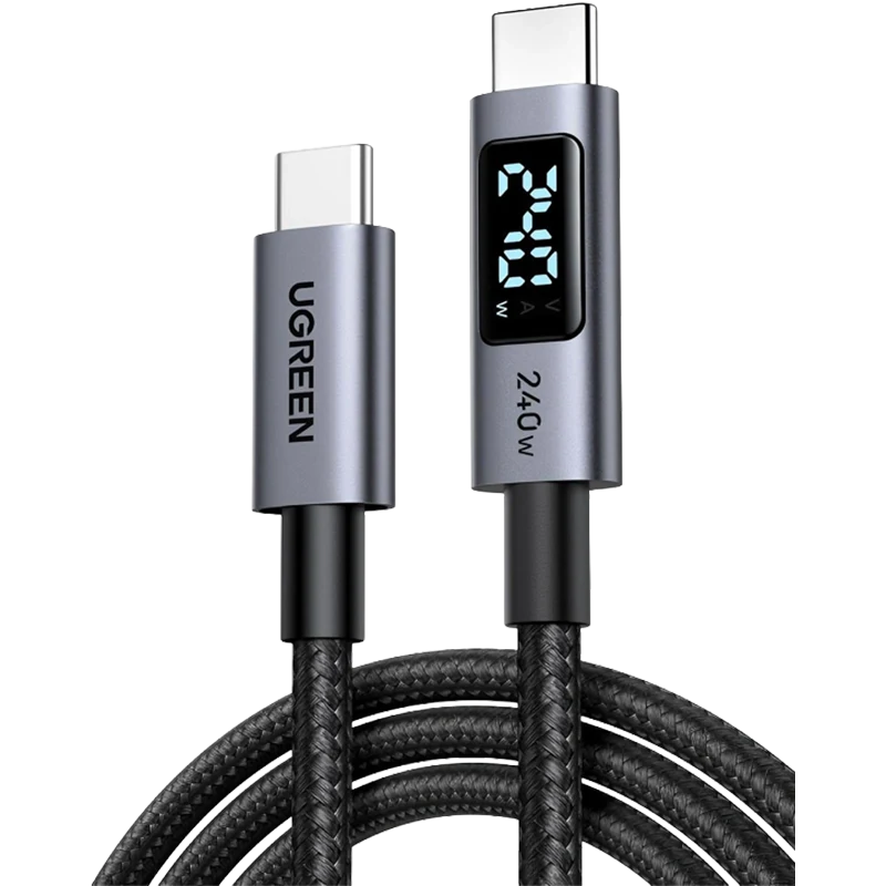 UGREEN USB-C PD3.1 Fast Charging Cable 240W LED