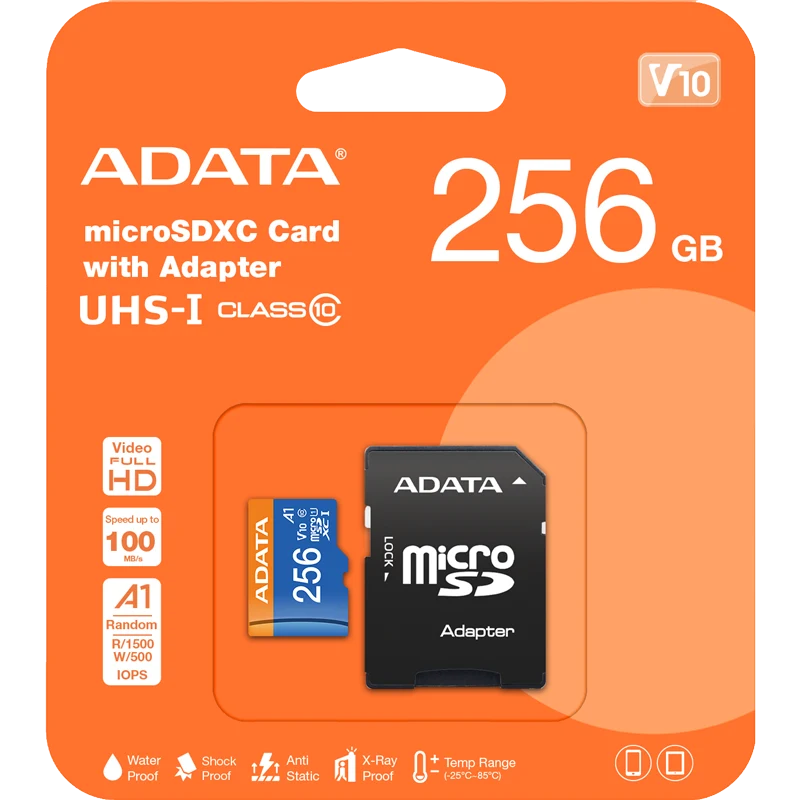 Premier microSDXC/SDHC UHS-I Class10 V10 256GB