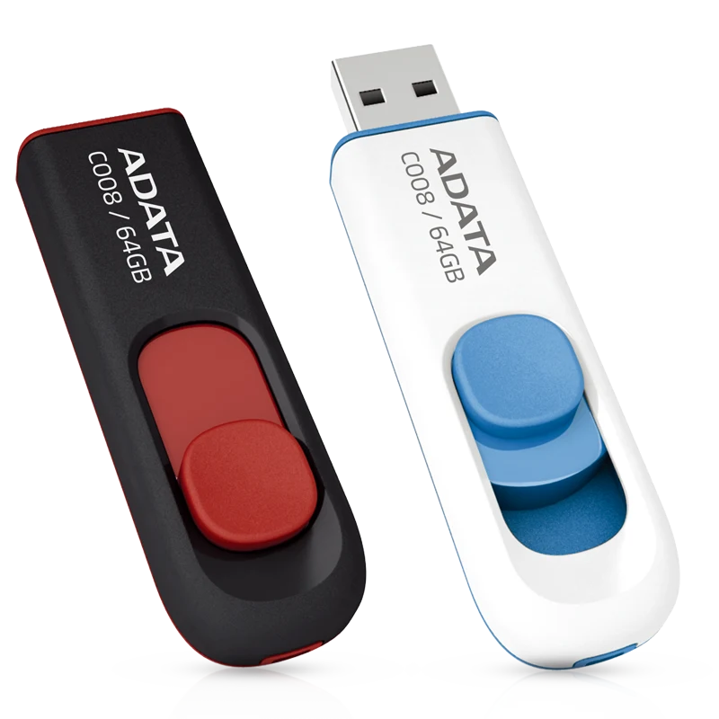 C008 Capless Sliding USB Flash Drive