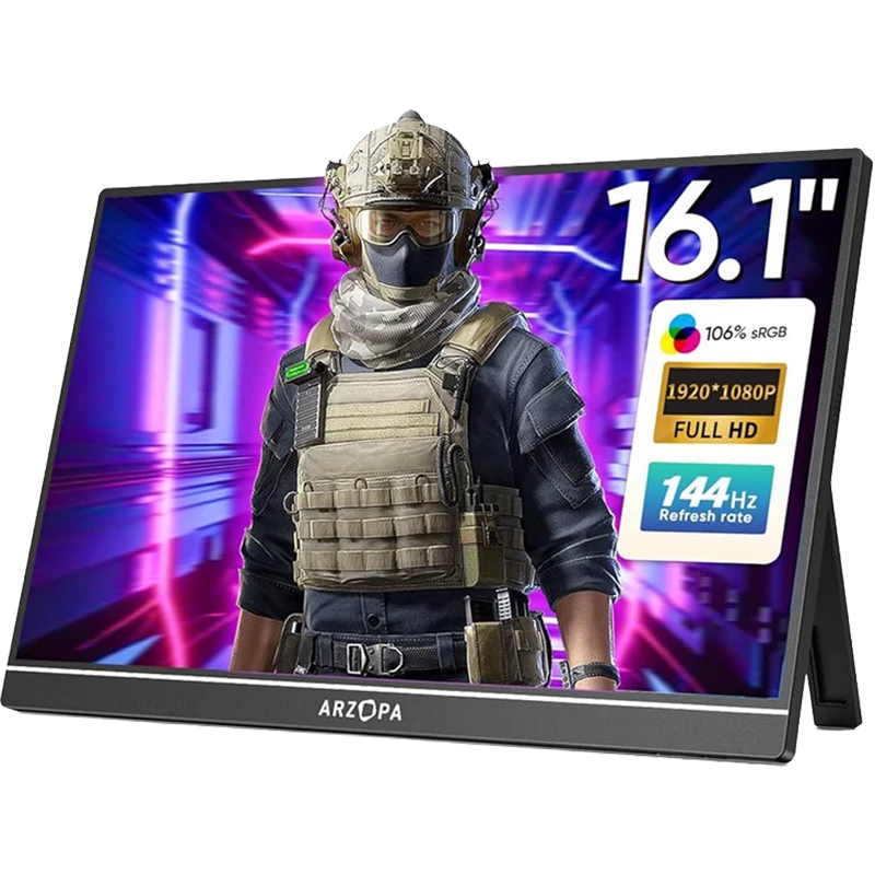 Arzopa G1 Game MAX 144Hz Portable Gaming Monitor