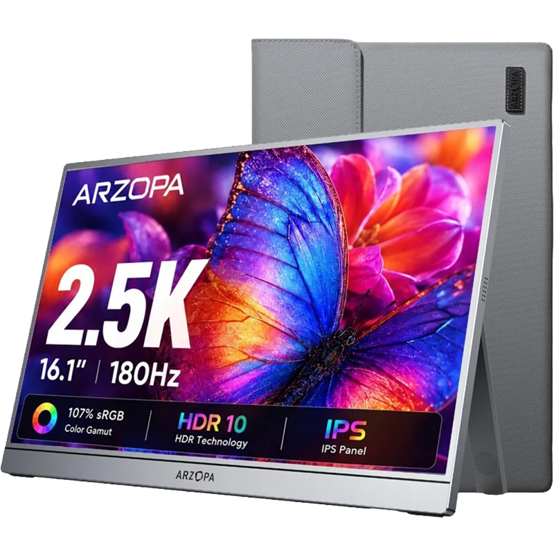 Arzopa Z3FC 2.5K 180Hz Portable Gaming Monitor